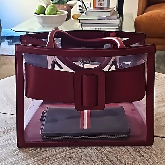 BOYY Handbags - Boyy PVC Leather-Trimmed Handle Bag
